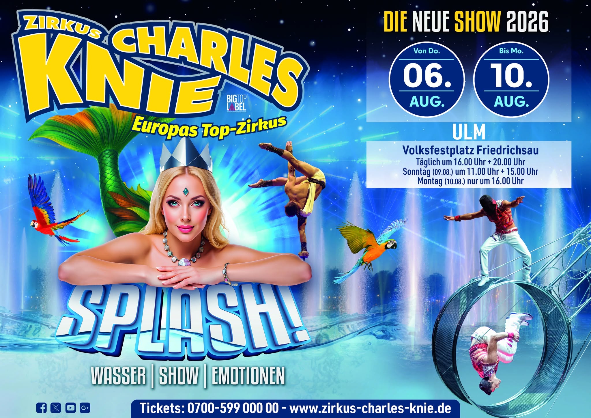 Zirkus Charles Knie in Ulm