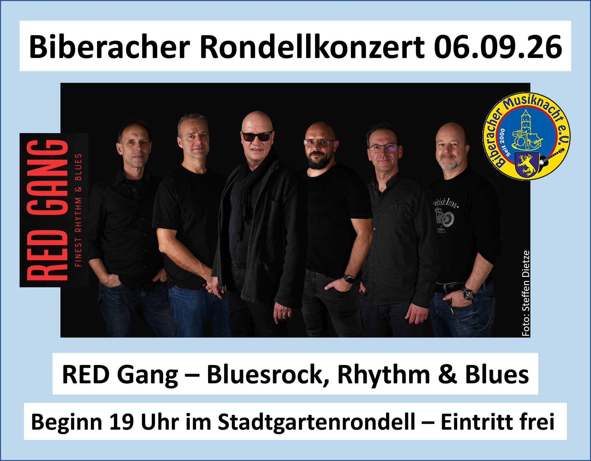 Biberacher Rondellkonzert 06.09.2026 – RED Gang