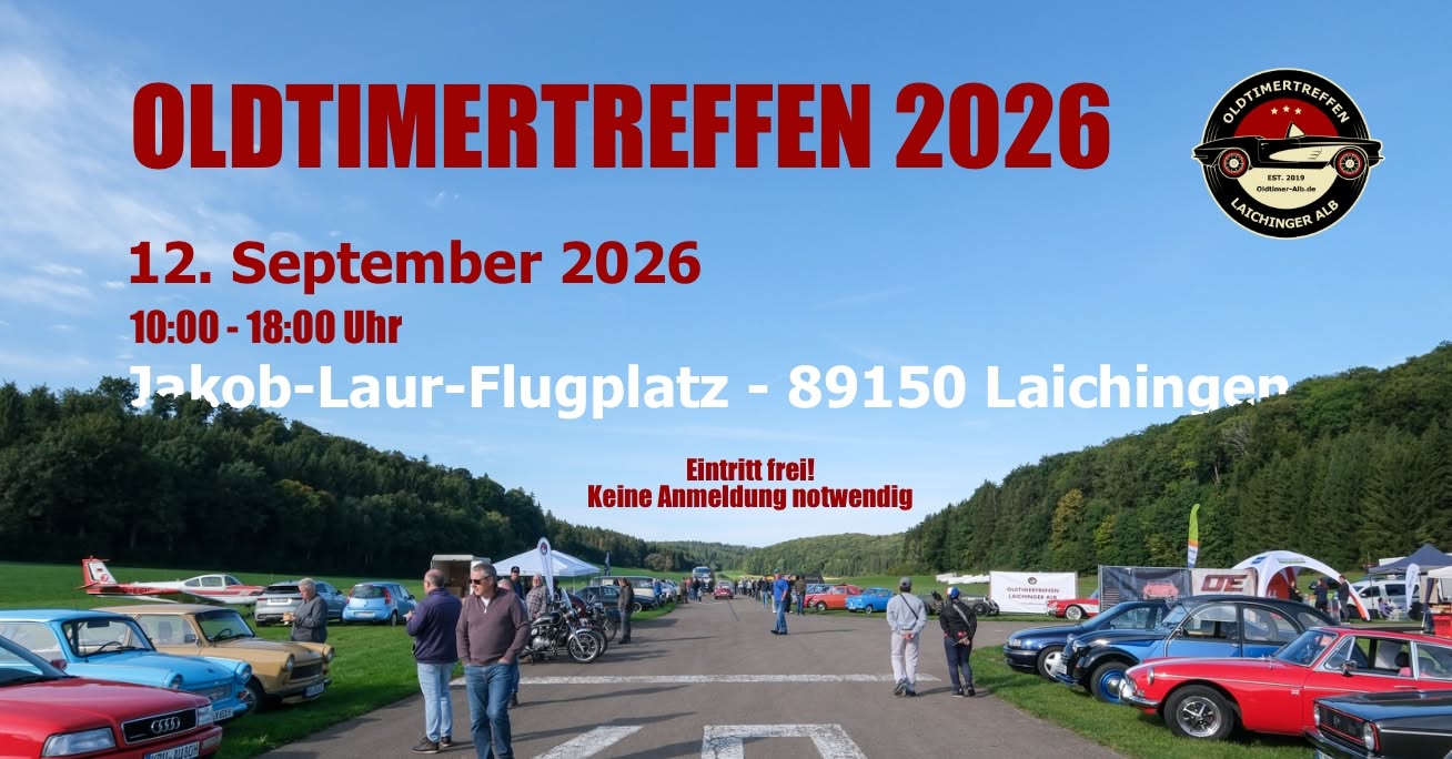 Oldtimer Treffen Laichinger Alb 2026