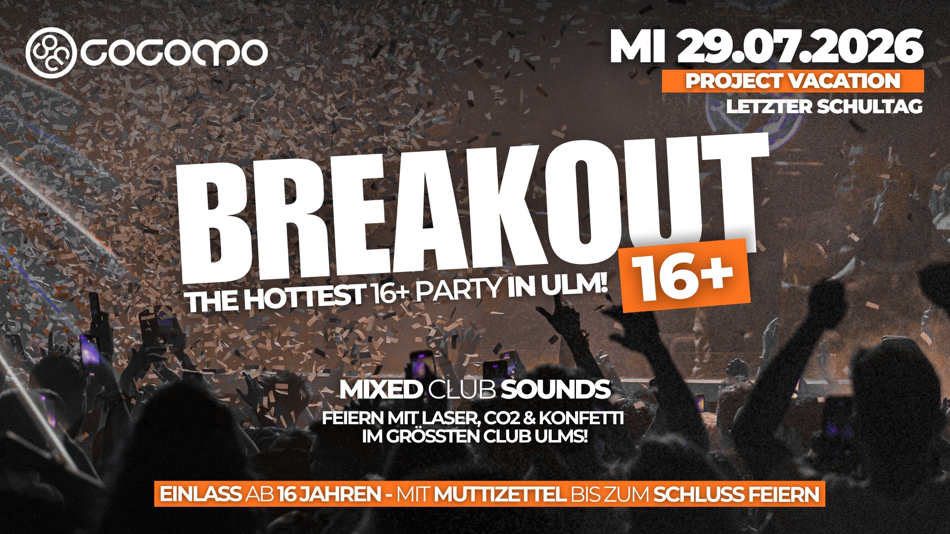 BREAKOUT 16+ Project Vacation