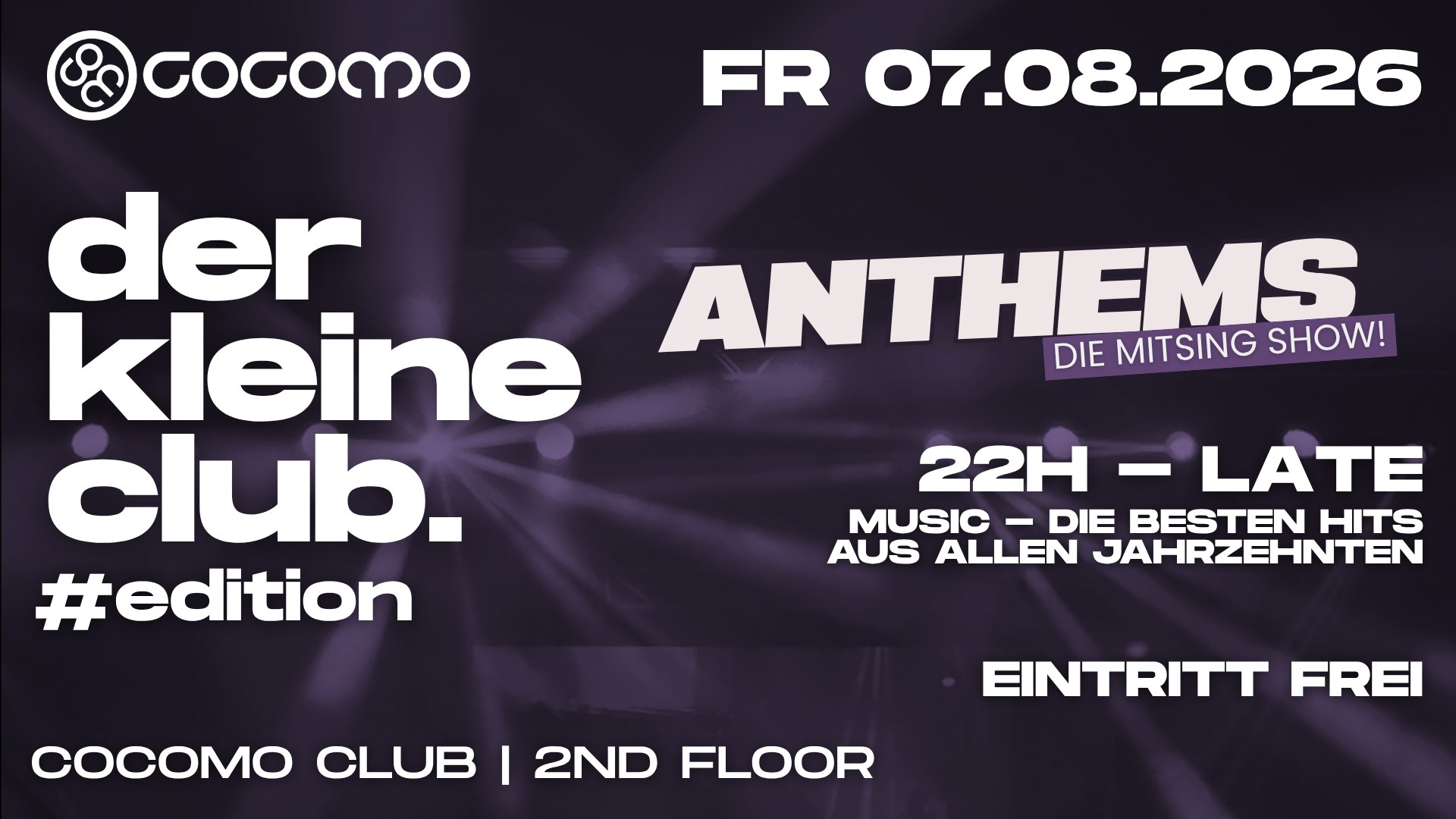 der kleine club – ANTHEMS Edition