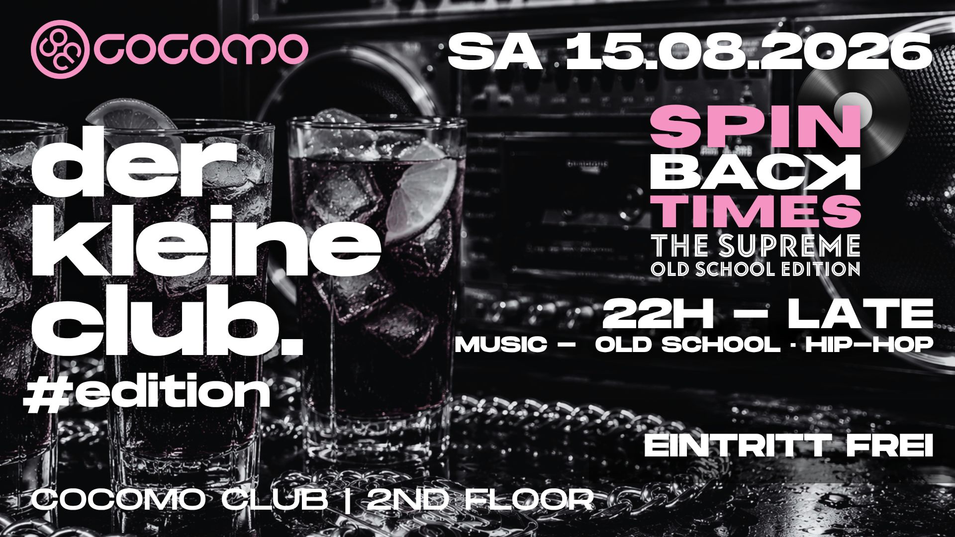 der kleine club – SPIN BACK TIMES Edition