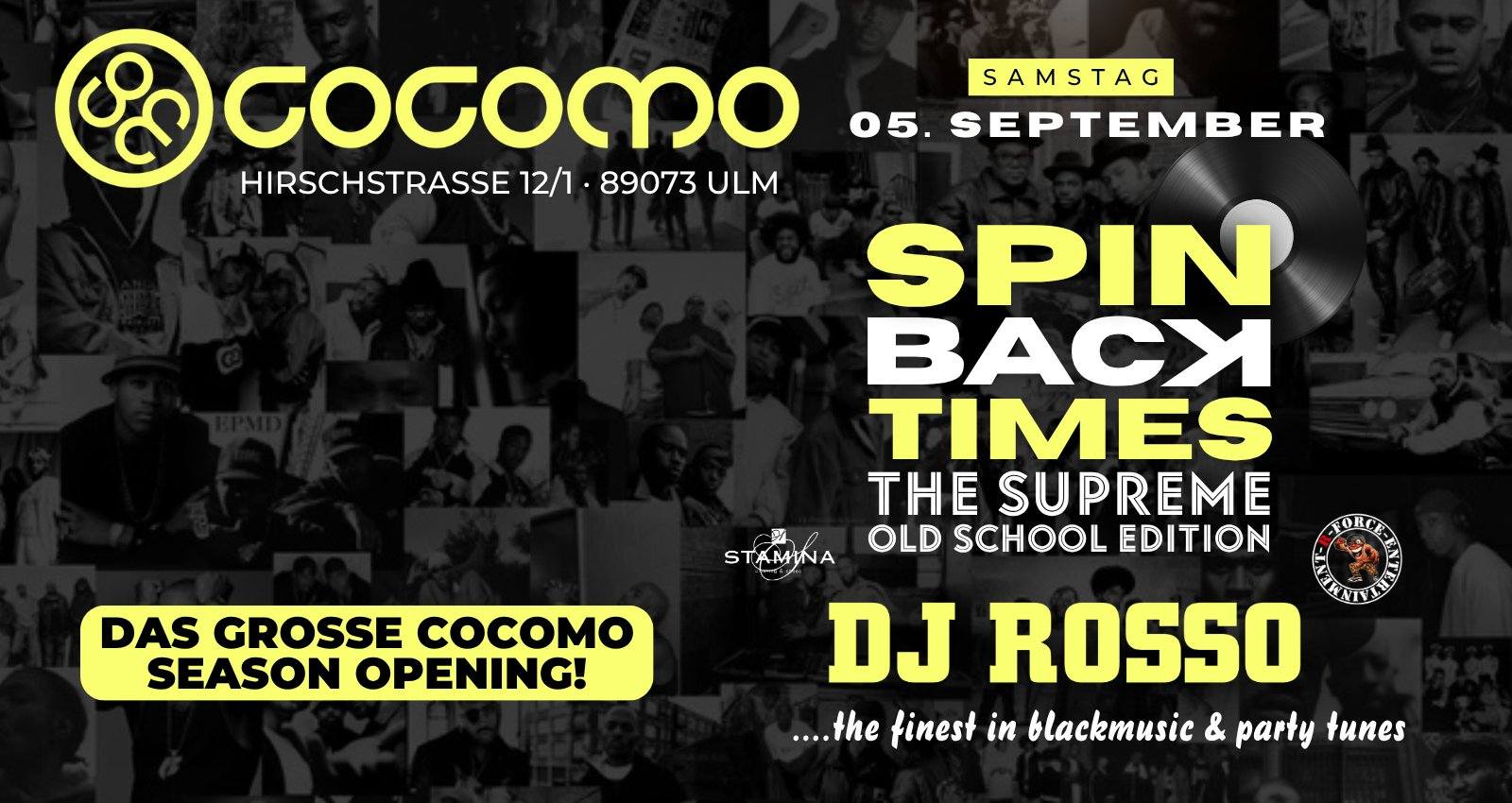 SPIN BACK TIMES | OLD SCHOOL – Cocomo Season Opening