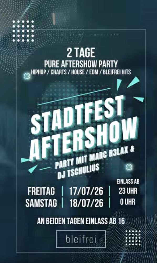 Aftershow Party
