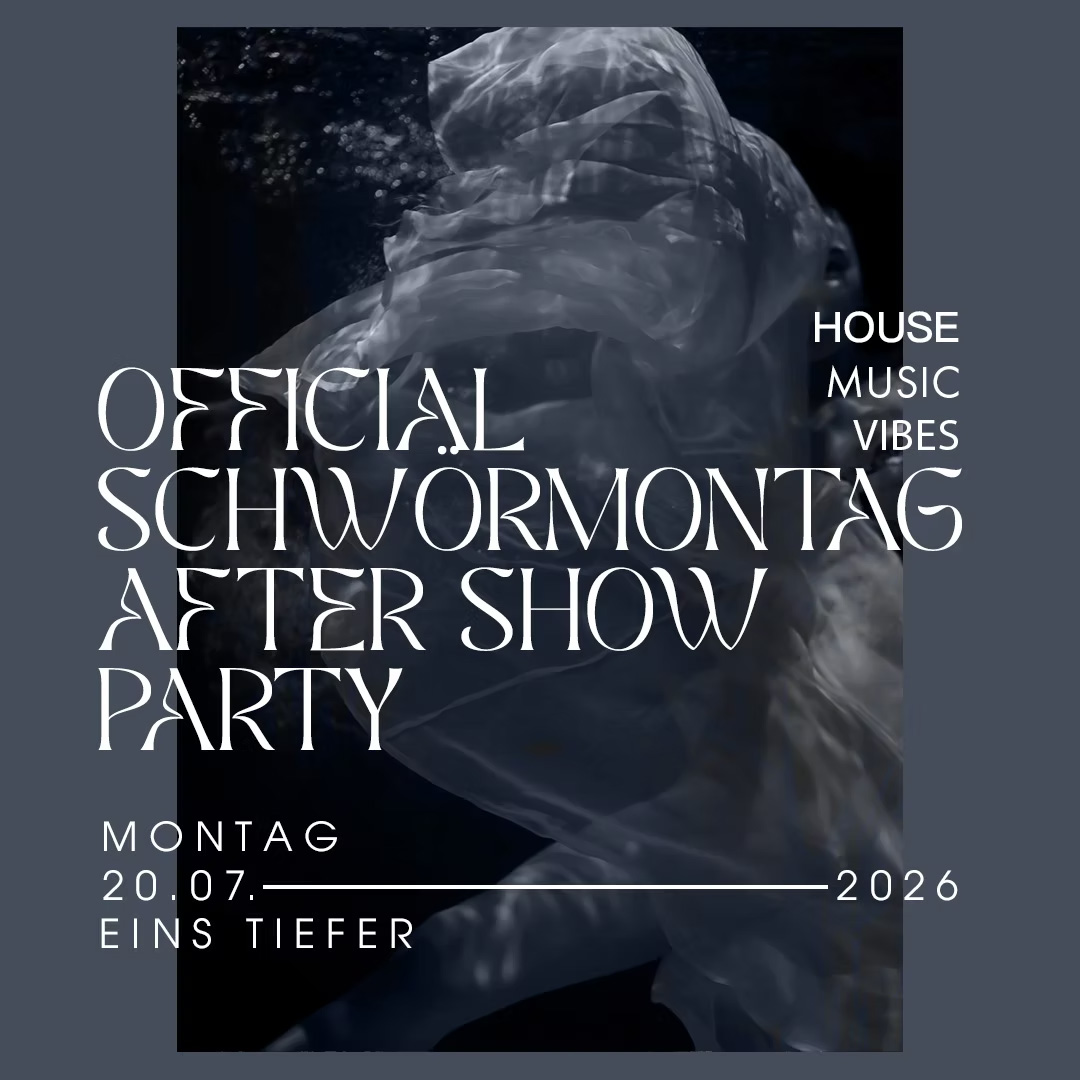 Schwörmontag. Die offizielle After Show Party.