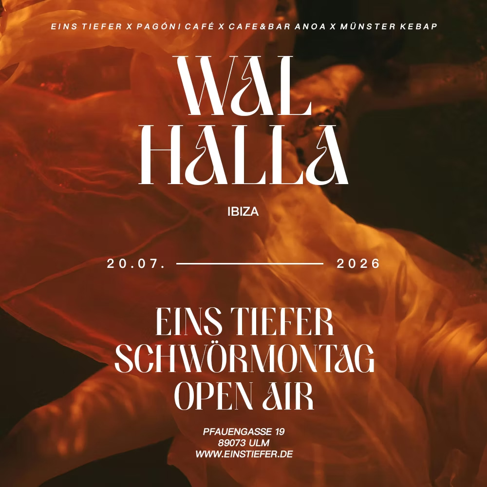 Schwörmontag Open Air 2026 | WALHALLA IBIZA
