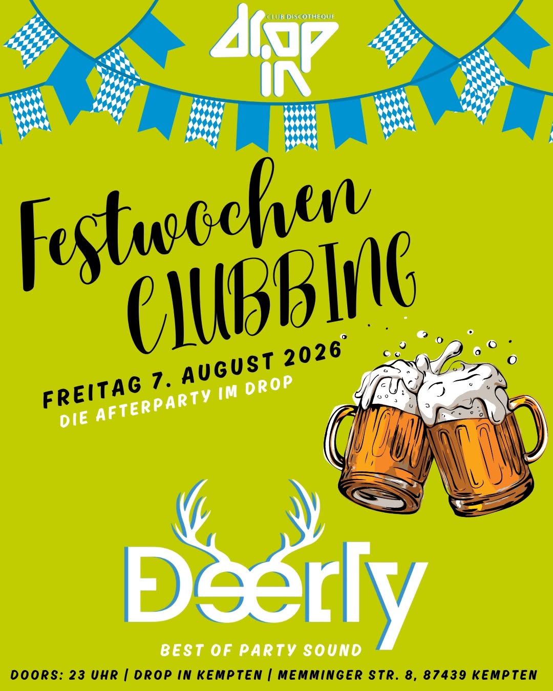 FESTWOCHEN CLUBBING – DIE AFTERPARTY