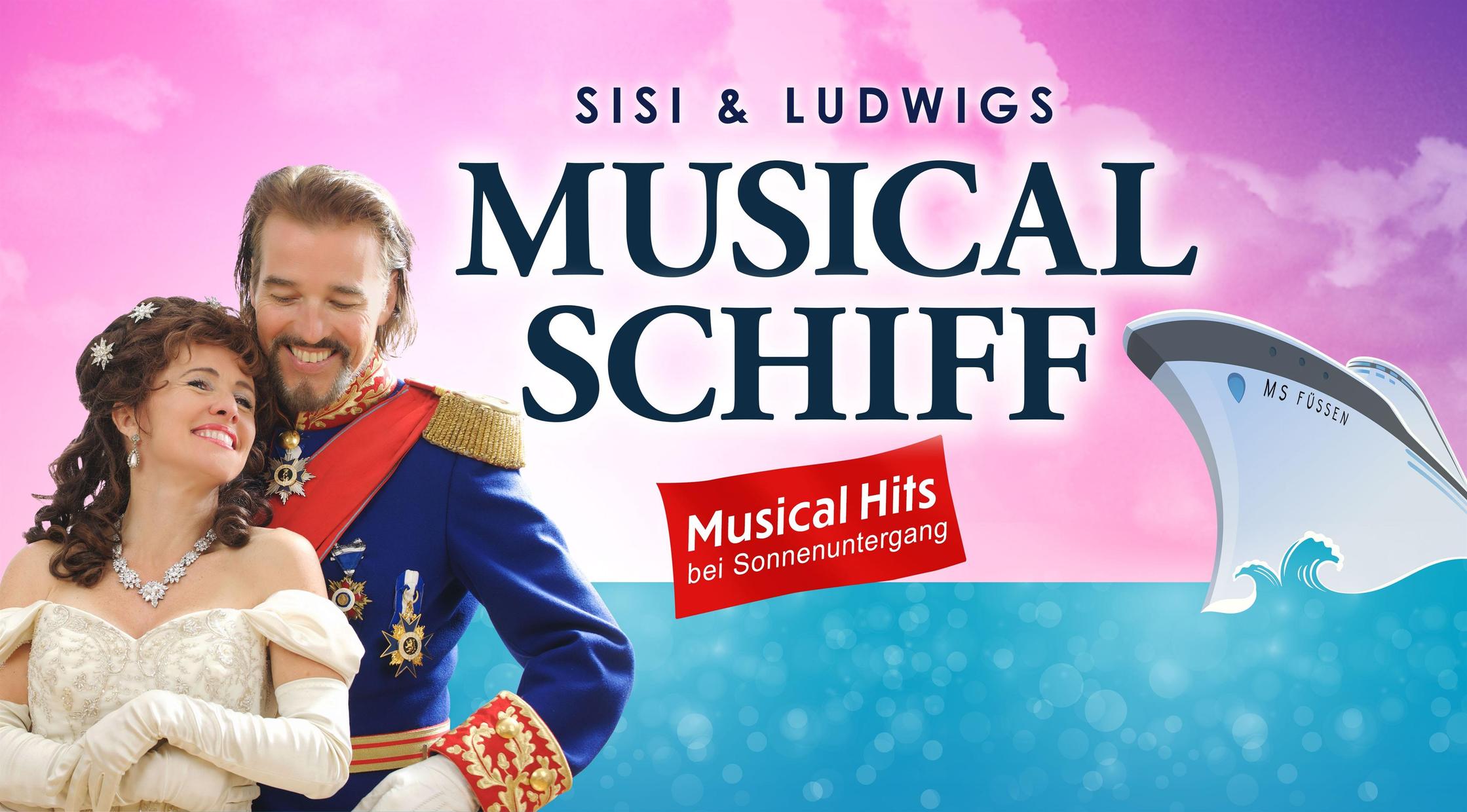 Musicalschiff auf dem Forggensee