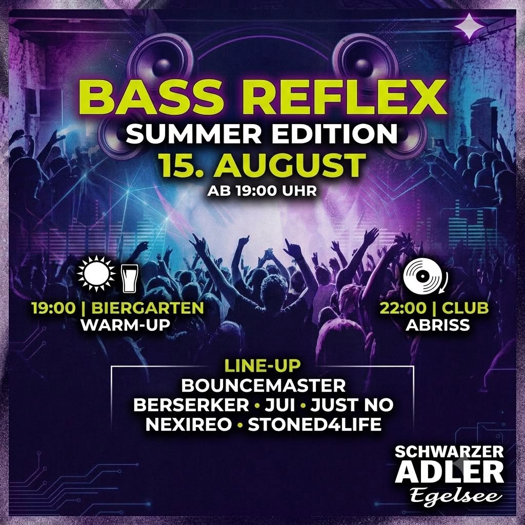 Bass Reflex Summer Edition