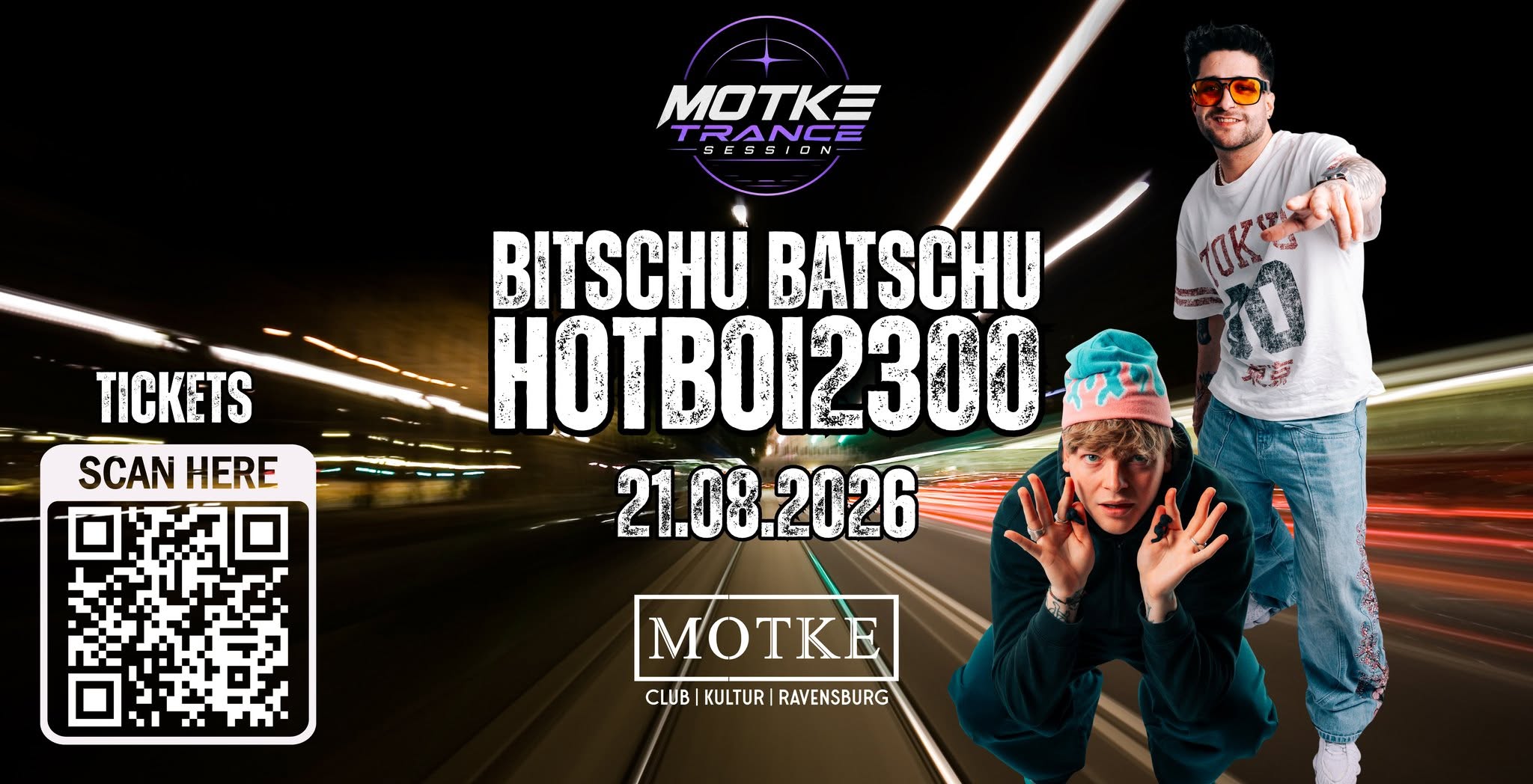 MOTKE TRANCE/BOUNCE SESSION W/BITSCHU BATSCHU, HOTBOI2300 & more