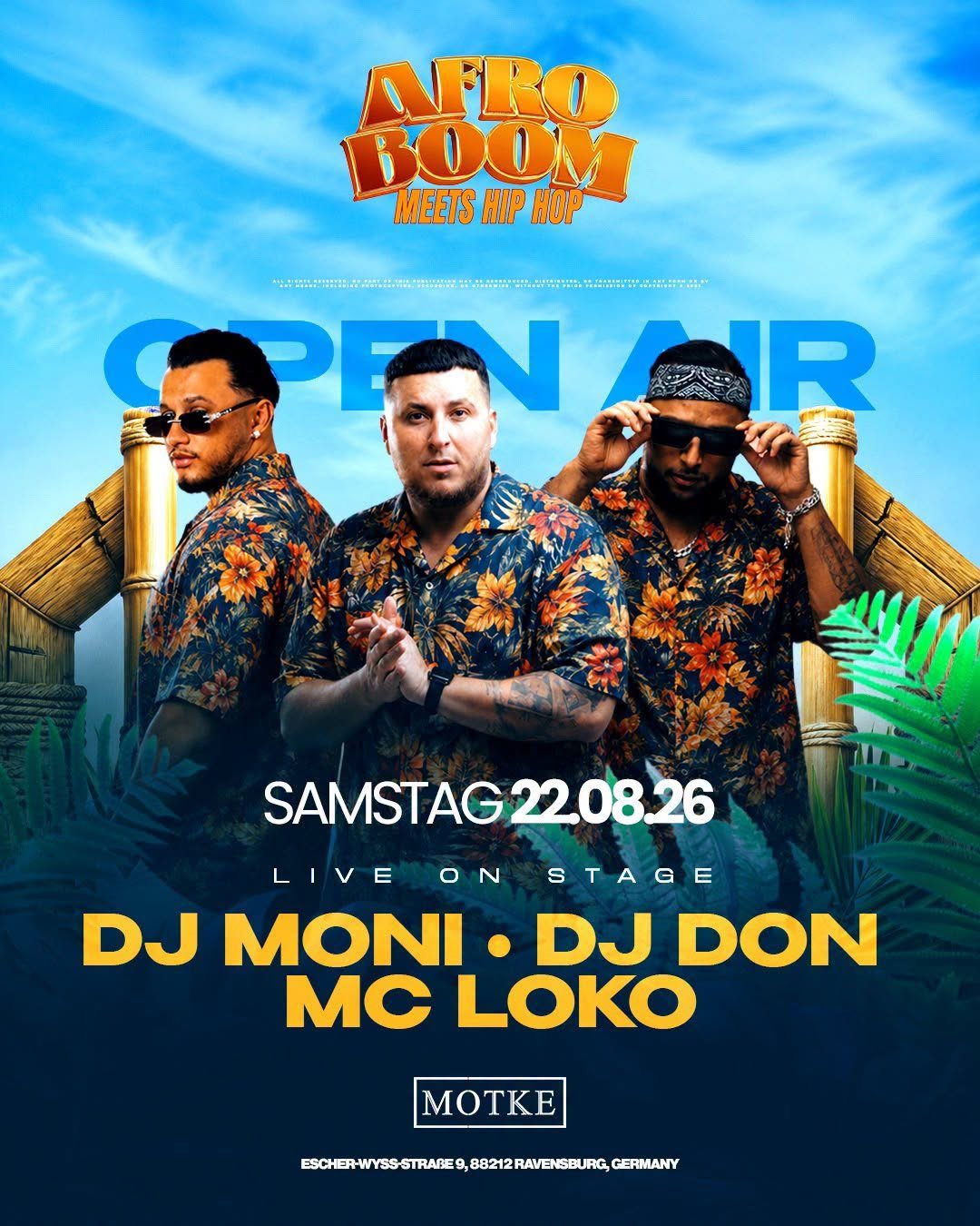 Afro Boom Open Air + Club