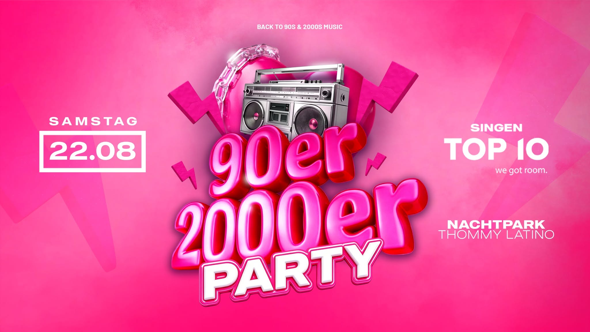 Mega 90er & 2000er Party