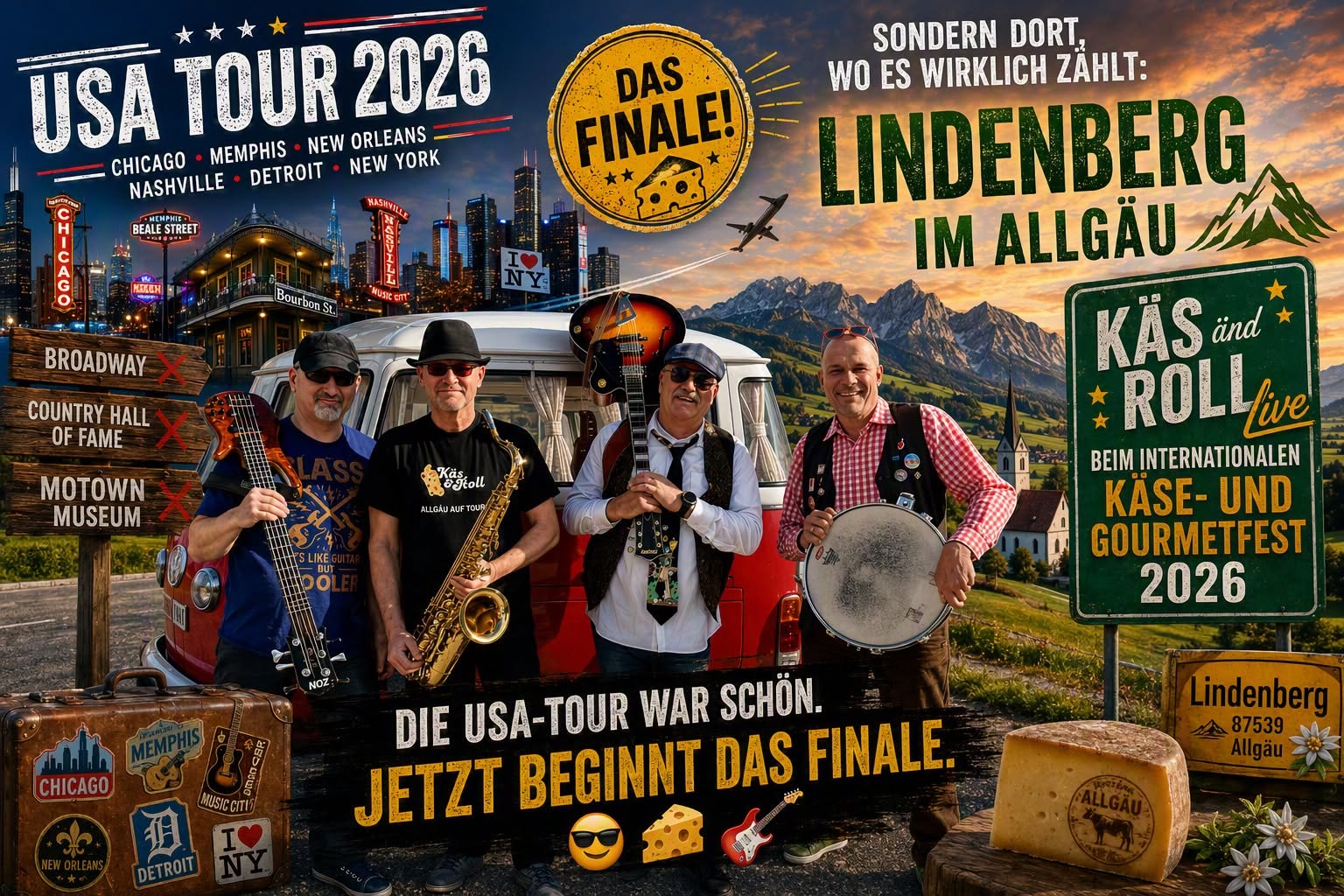 KÄS and ROLL beim Internationalen Käse- und Gourmetfest in Lindenberg
