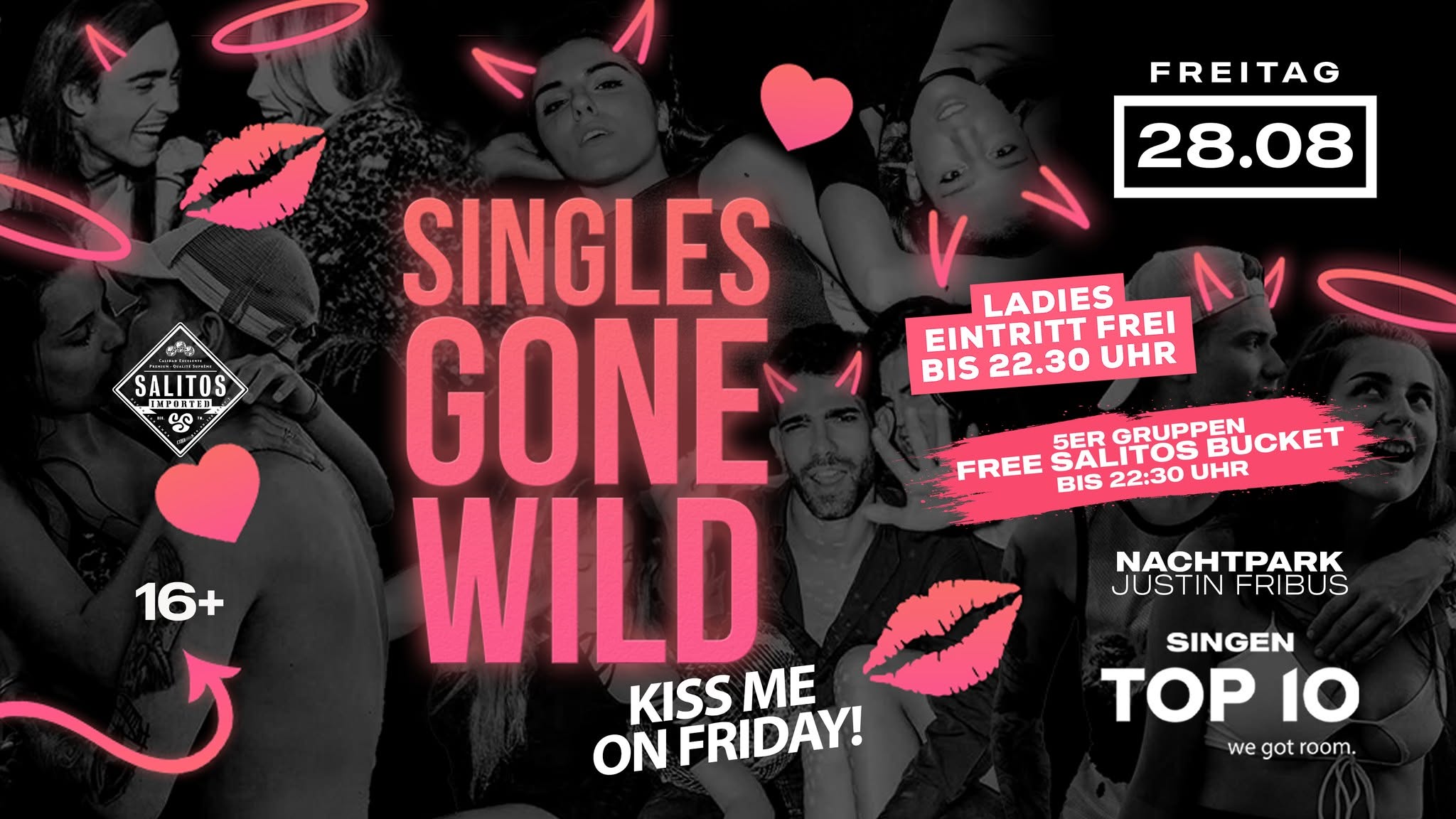 Singles gone wild – Kiss me on Friday