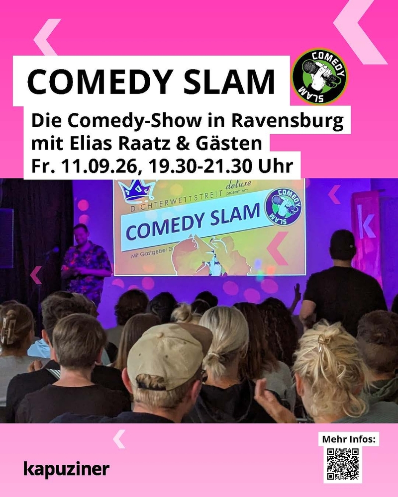 Comedy Slam: Die Comedy-Show in Ravensburg