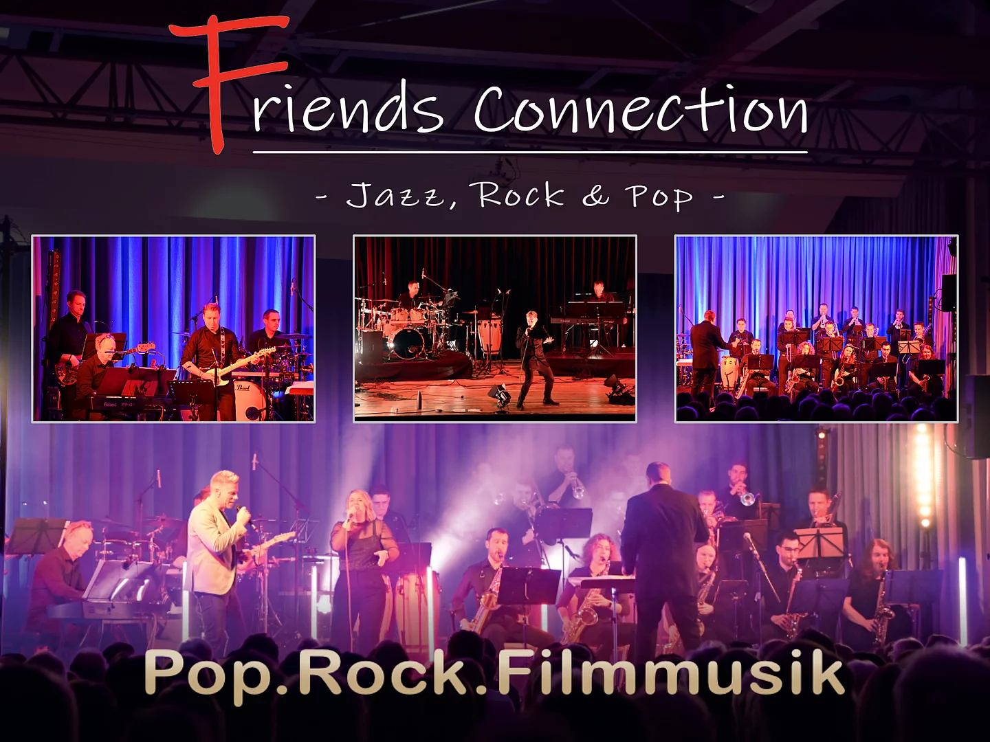Pop, Rock, Filmmusik – Konzert mit der Big Band Friends Connection