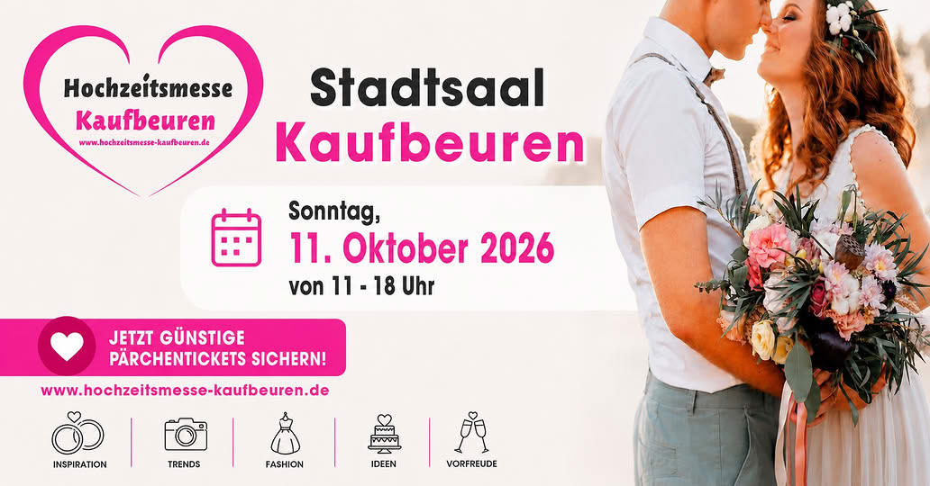 Hochzeitsmesse Kaufbeuren