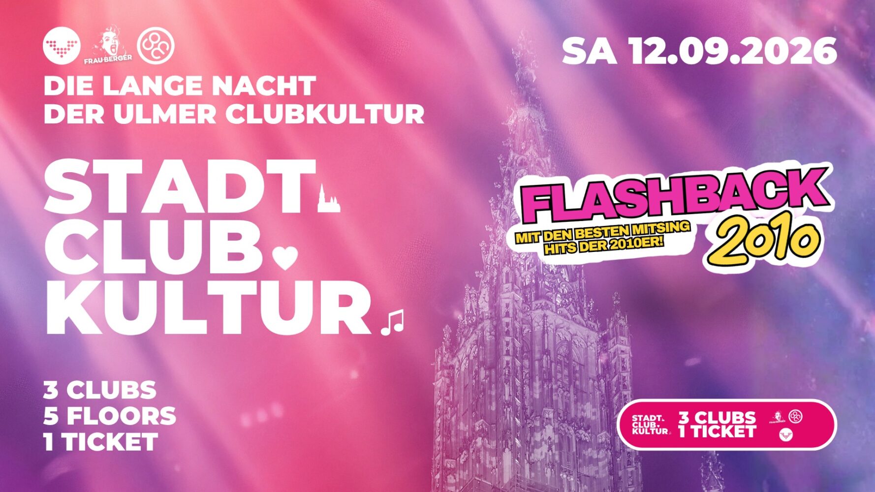 STADT.CLUB.KULTUR. x Flashback 2010er