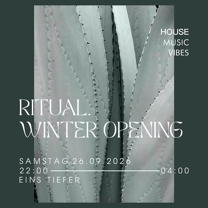 RITUAL. WINTER OPENING