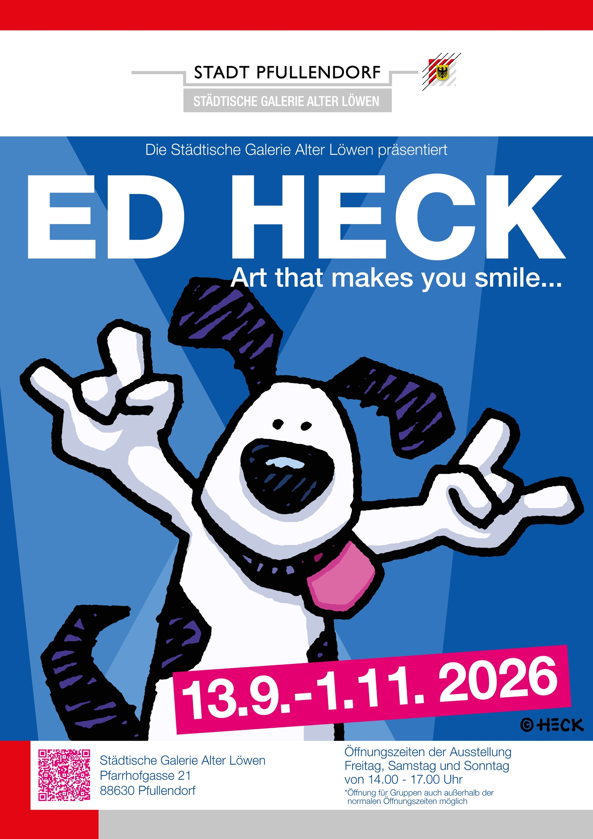 ED HECK – Art that makes you smile….