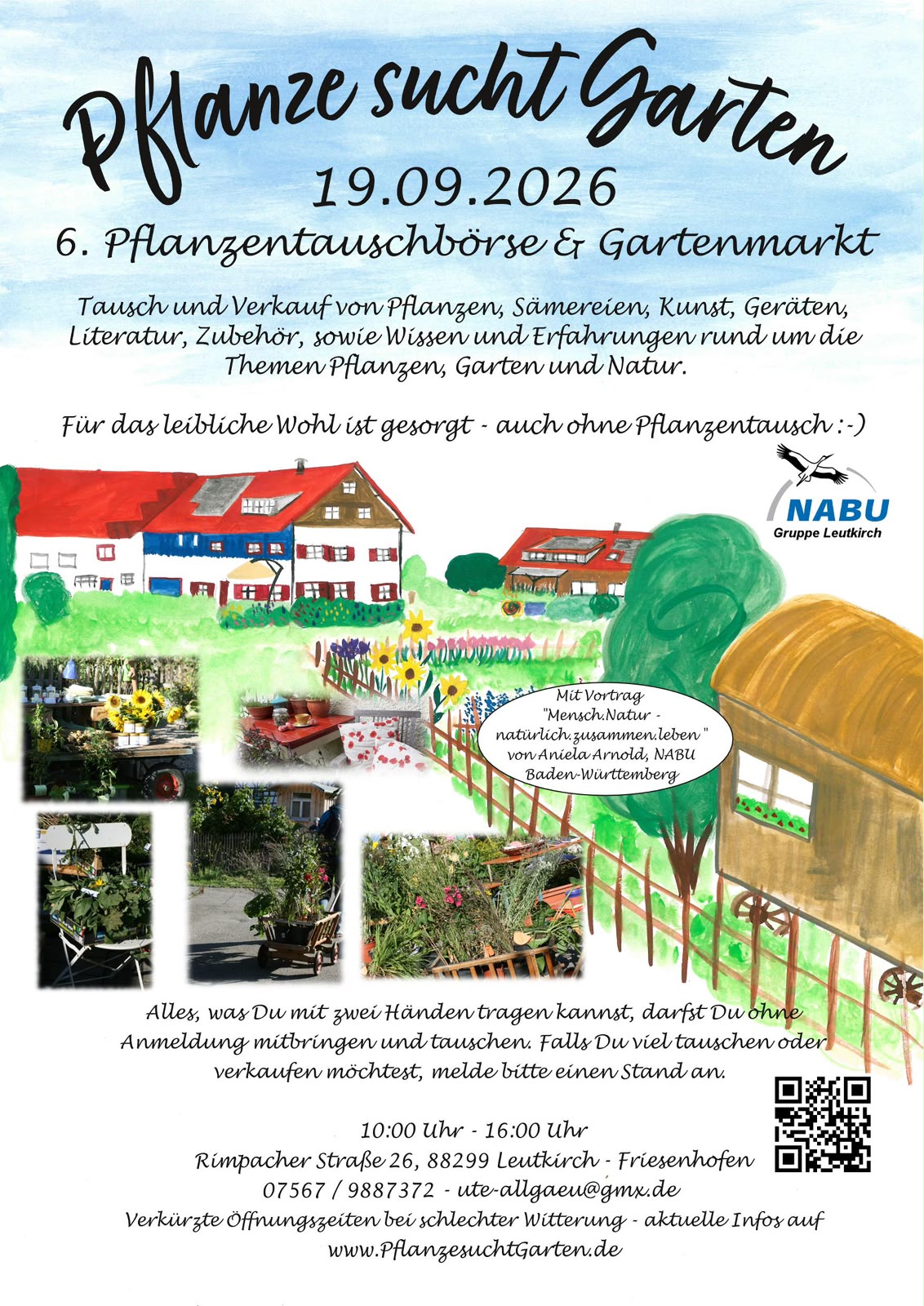 6. Pflanzentauschbörse & Gartenmarkt
