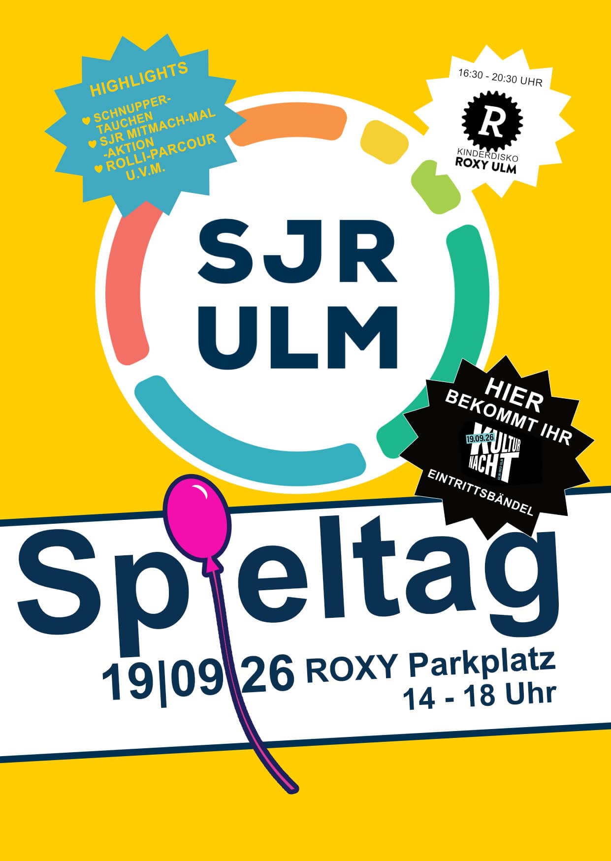 SJR Ulm – Spieltag 2026