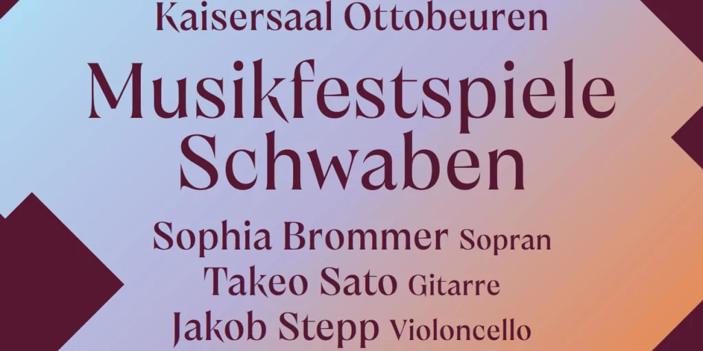 Konzert im Rahmen der Musikfestspiele Schwaben