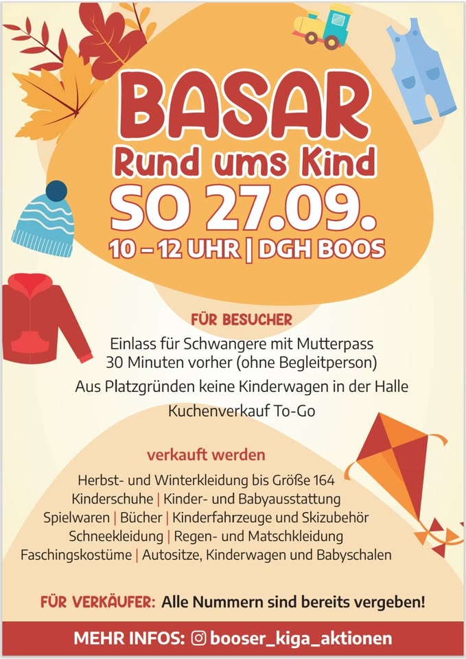 Basar rund ums Kind