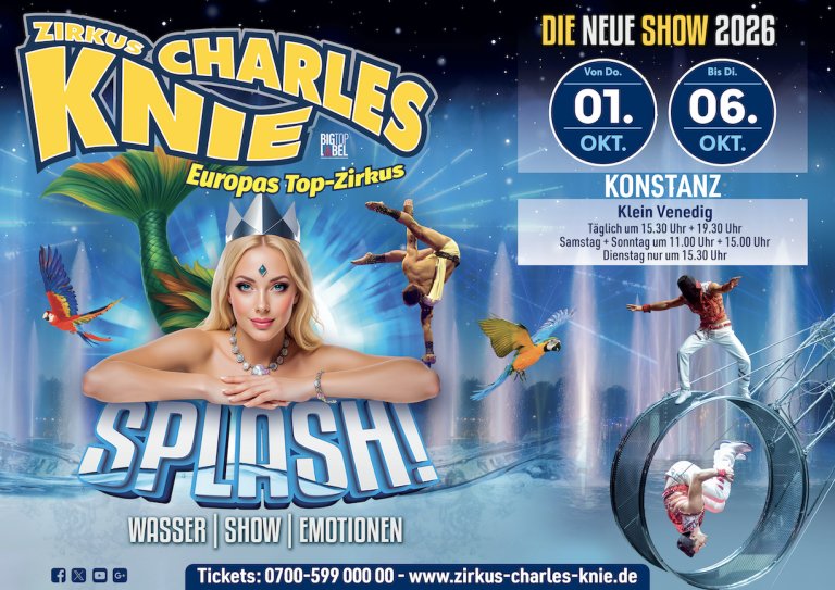 Zirkus Charles Knie in Konstanz