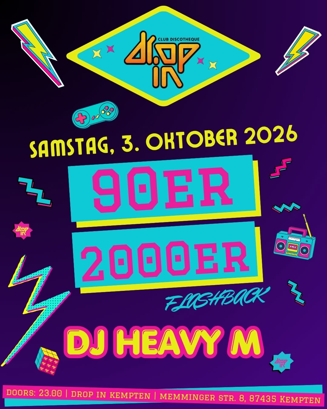 MEGA 90ER & 2000ER PARTY