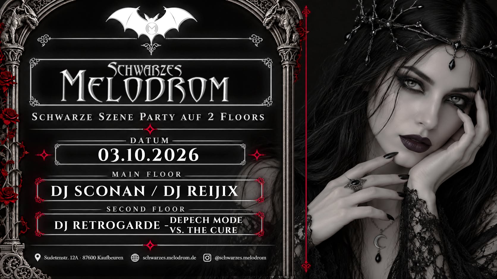 Schwarzes Melodrom Party @Melodrom