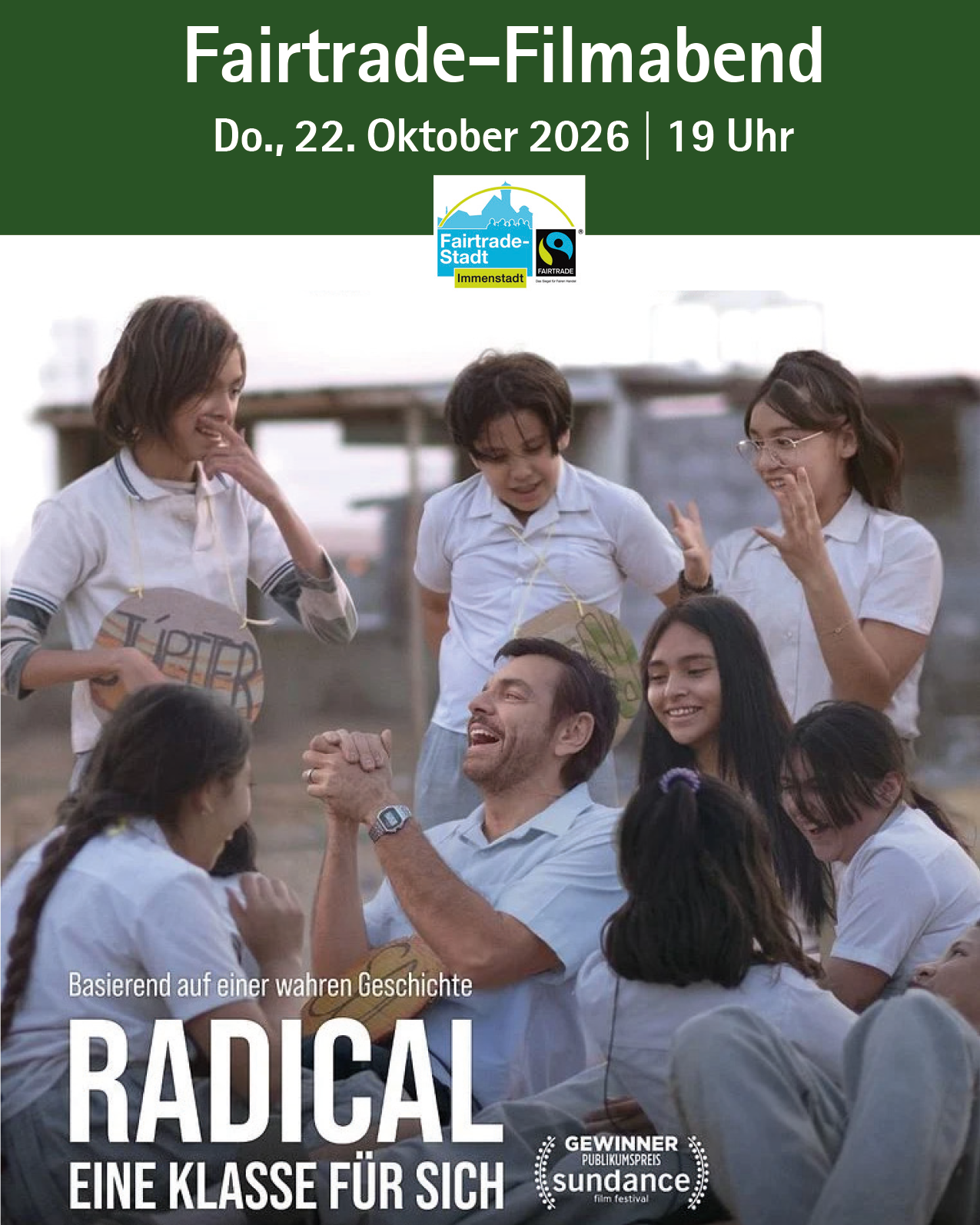 Fairtrade-Filmabend „Radical – eine Klasse für sich“