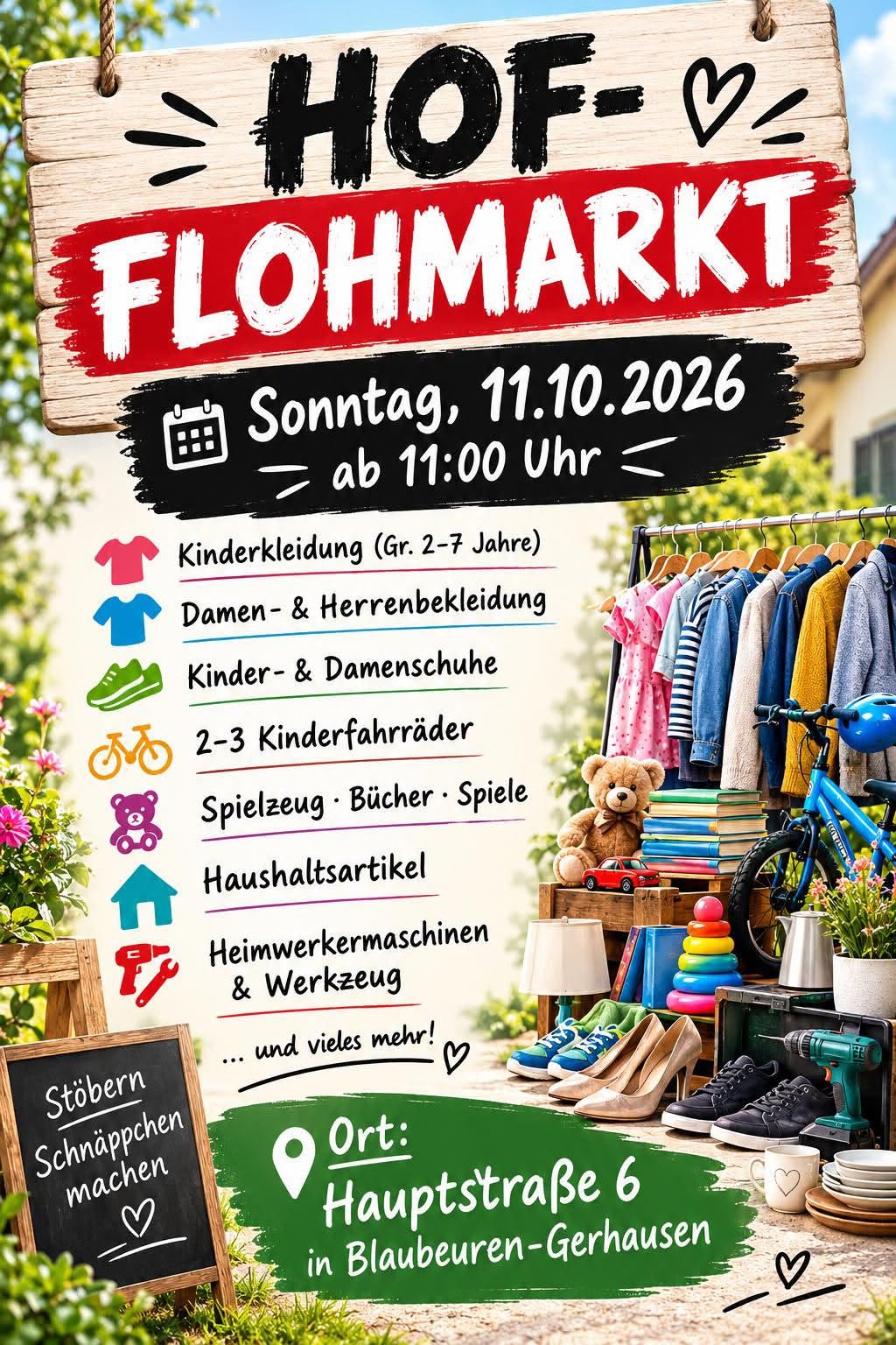Hof-Flohmarkt