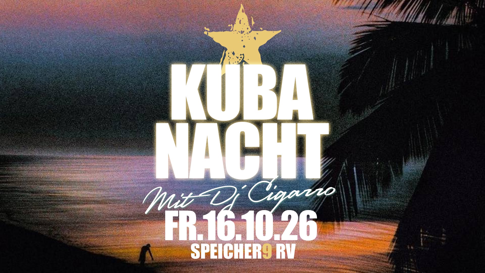 KUBA NACHT mit DJ Cigarro