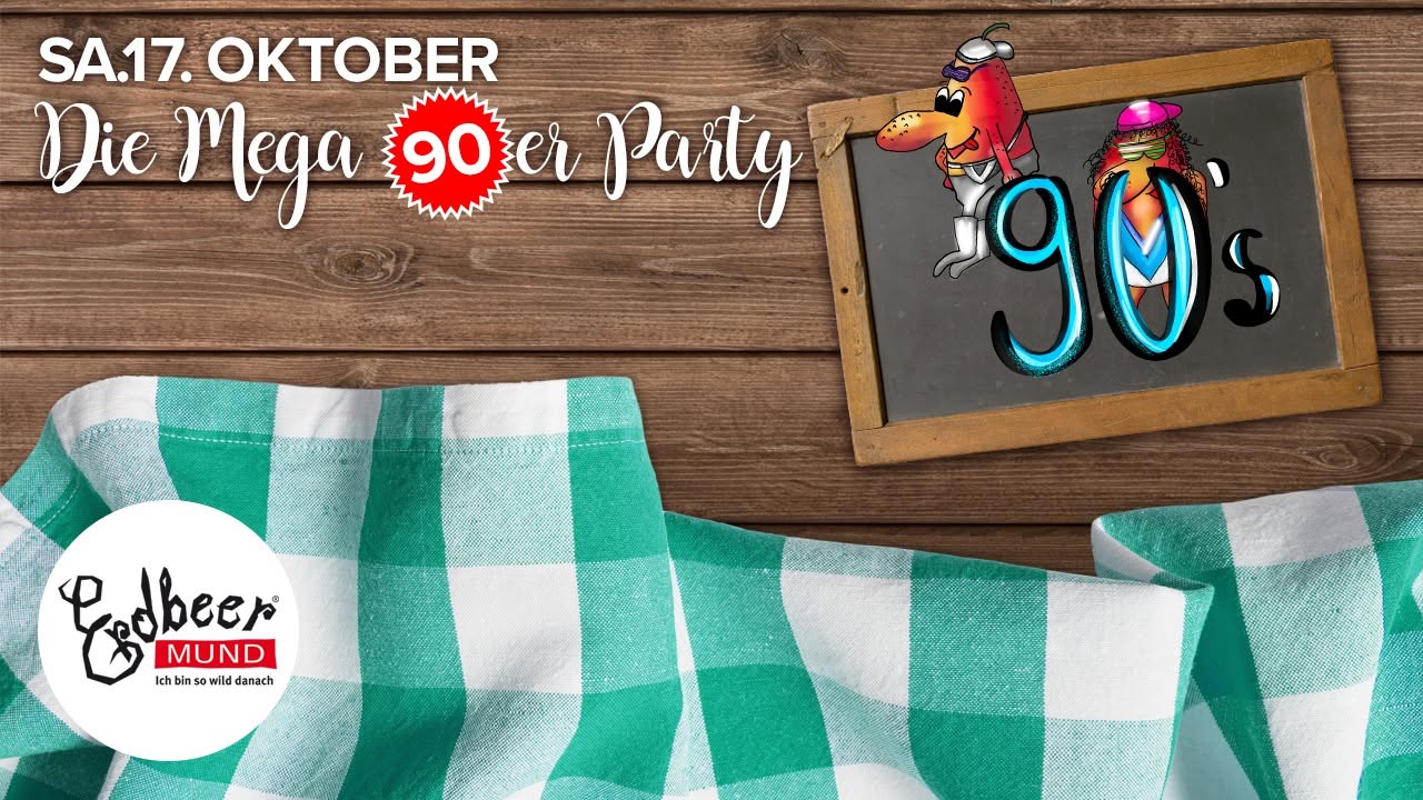 Die Mega 90er Party!