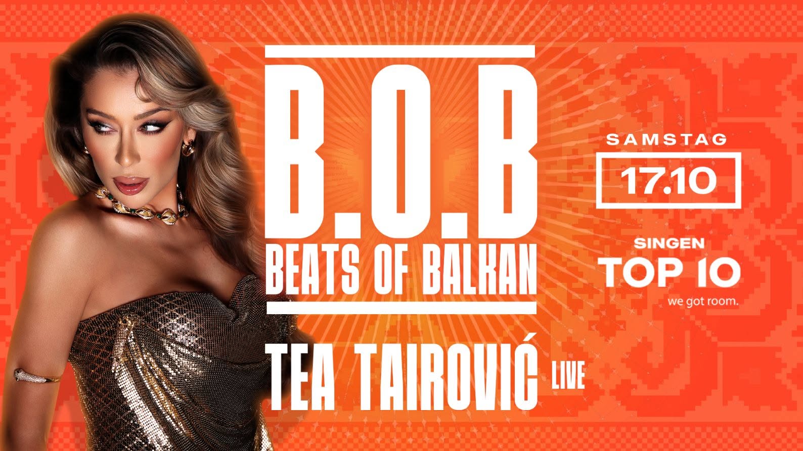 Beats of Balkan – Tea Tairovic live!