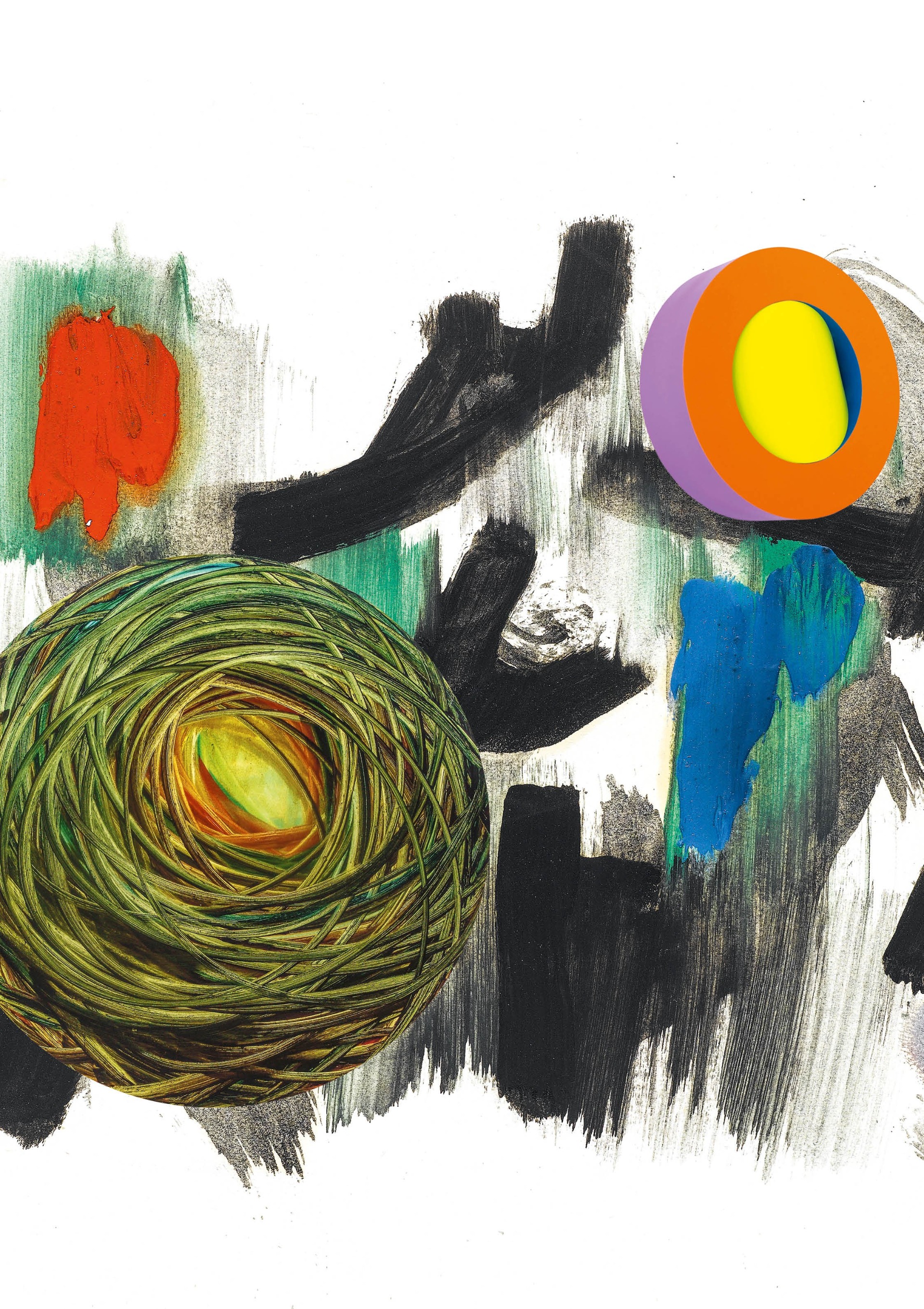 Ausstellung: Schwebendes Schwarz, fliegendes Rot, leuchtendes Gelb.