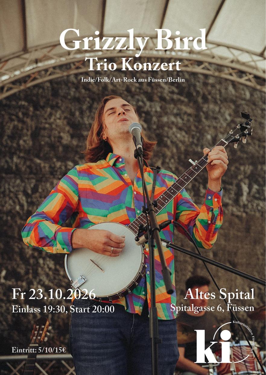 Folk/Rock-Konzert mit Grizzly Bird