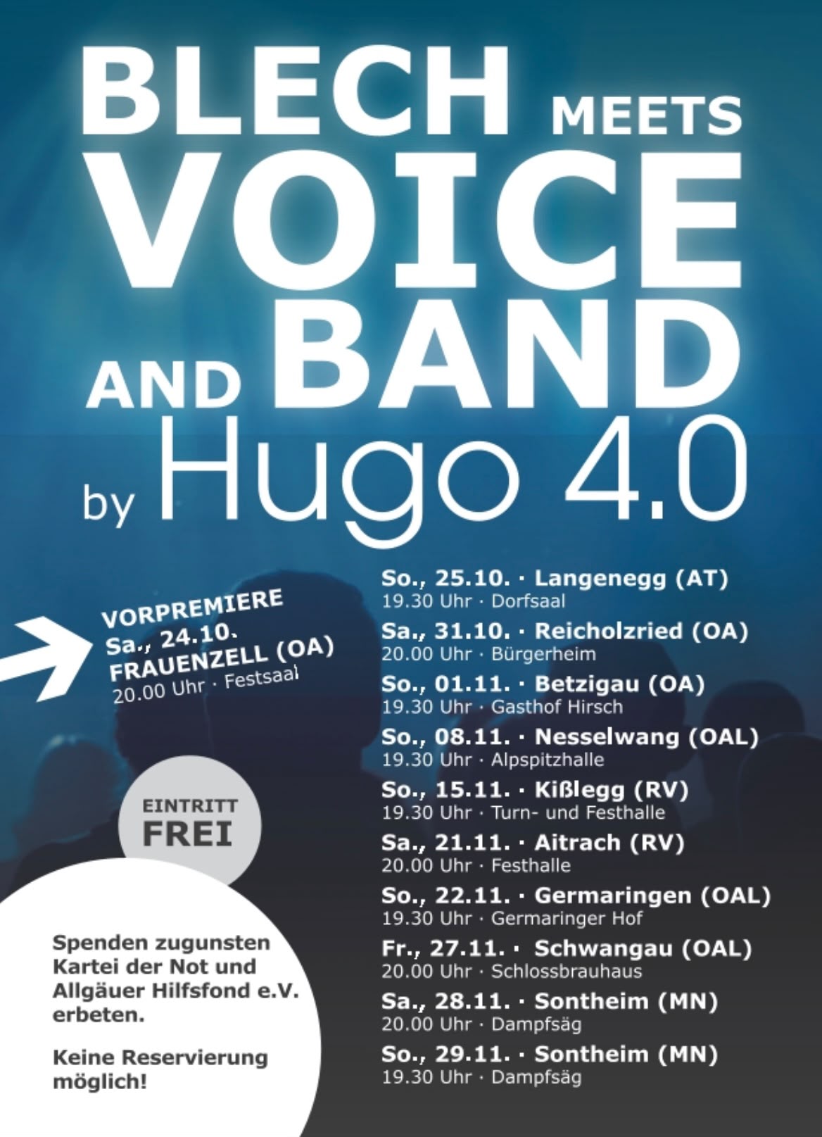 Blech meets Voice and Band by Hugo 4.0