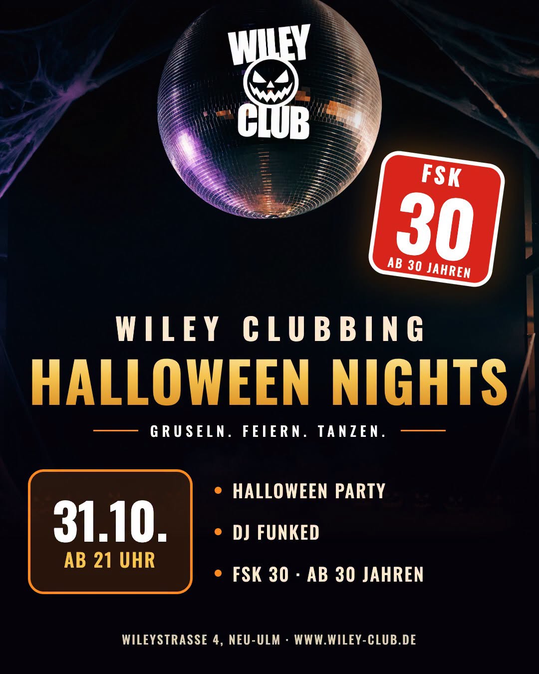 Wiley Clubbing Halloween Nights