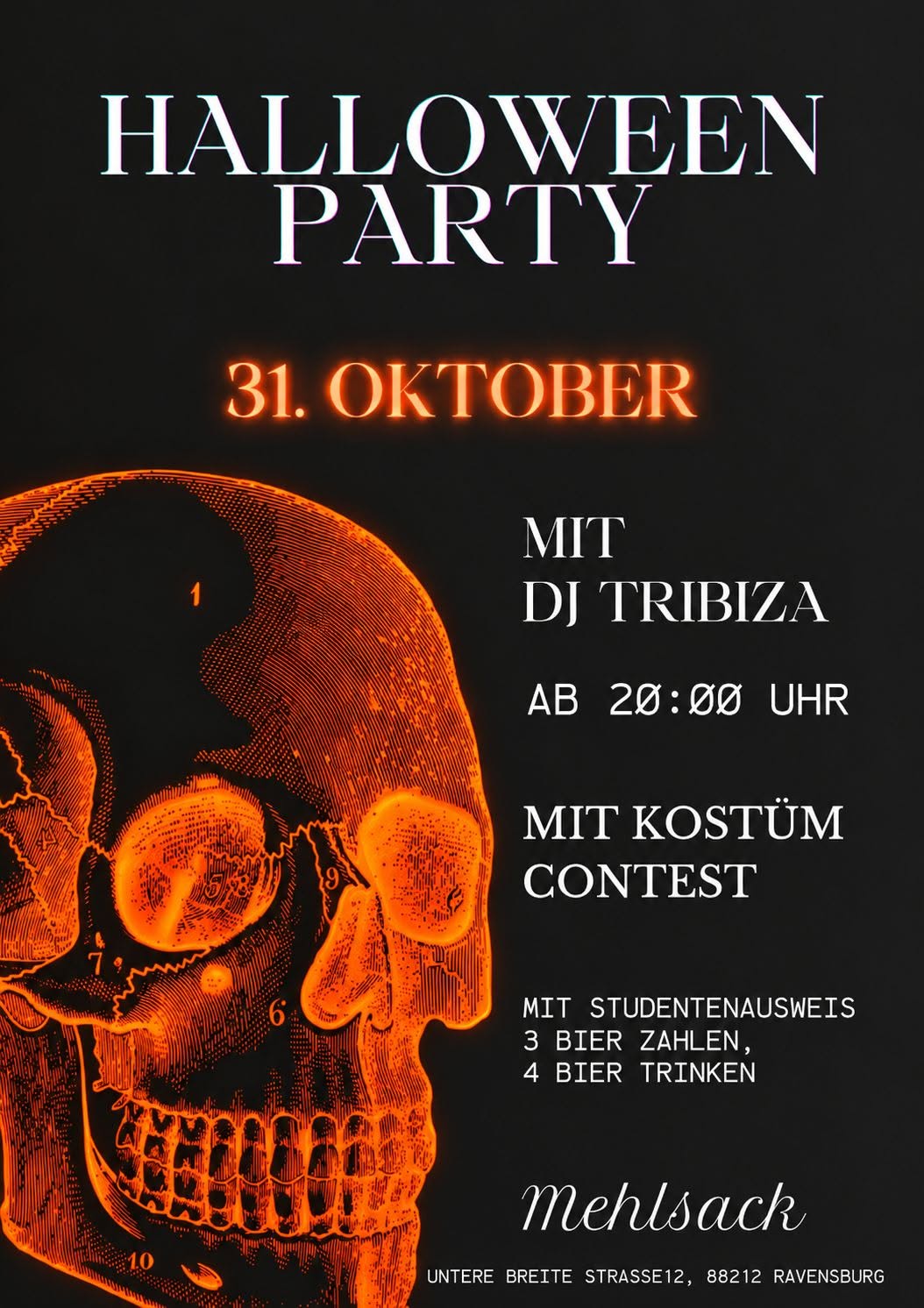 HALLOWEEN PARTY IM MEHLSACK