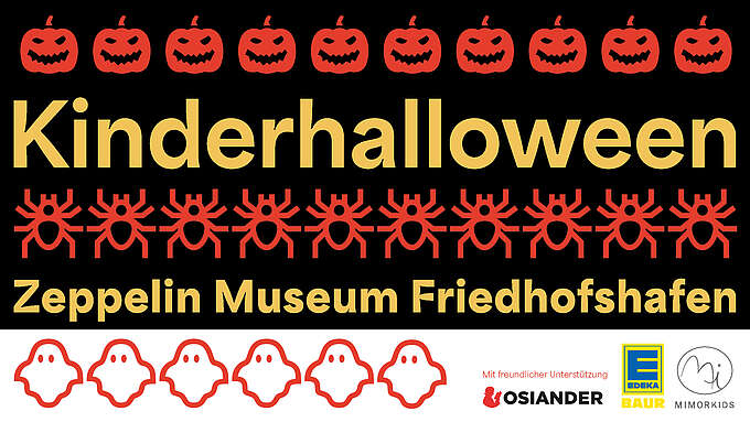 Kinder-Halloween: Gruselspaß im Zeppelin Museum Friedhofshafen