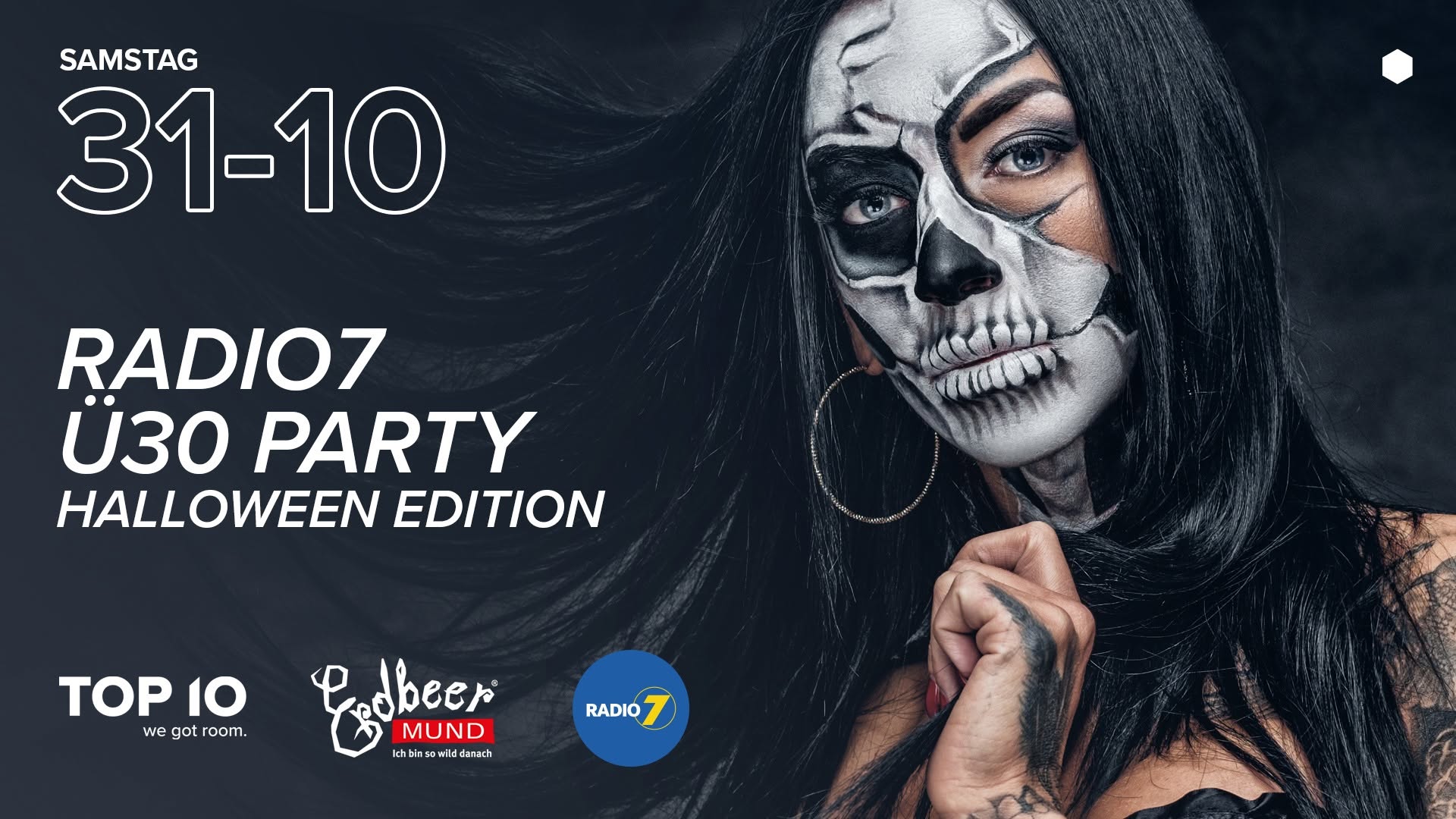 RADIO 7 Ü30 PARTY | HALLOWEEN 2026