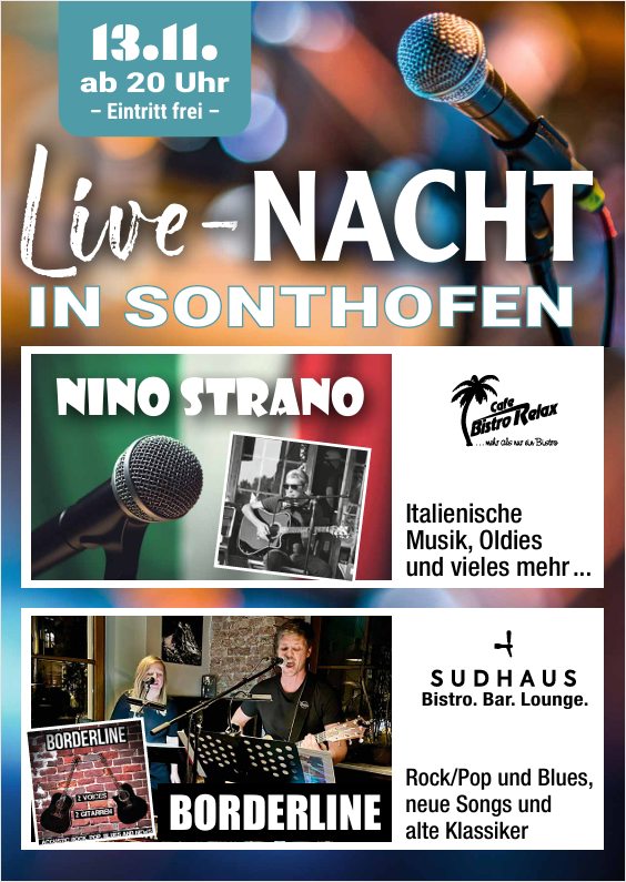 Borderline | Live-Nacht in Sonthofen