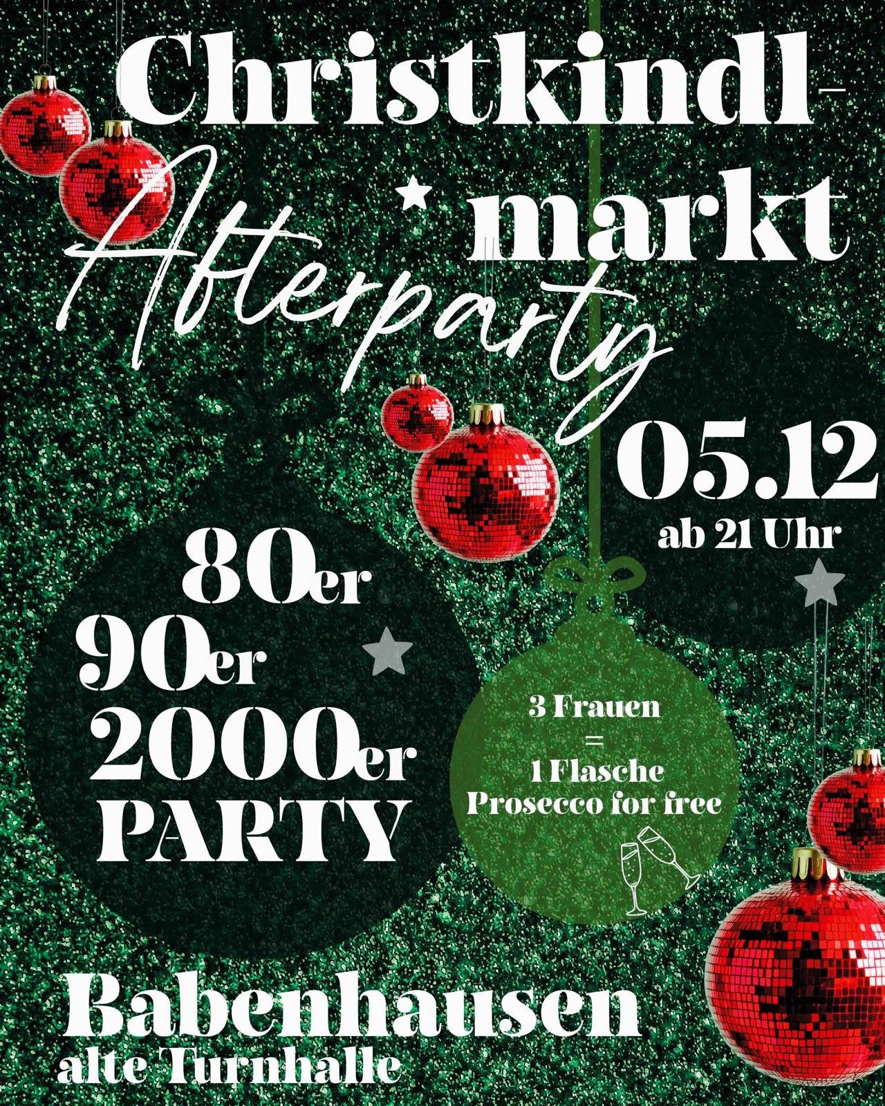 Christkindelsmarkt Afterparty in Babenhausen
