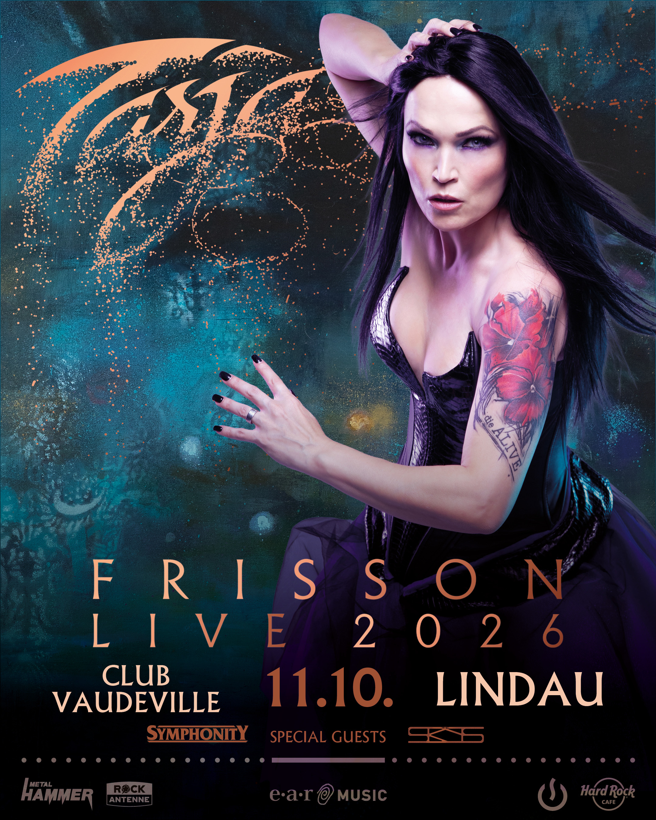 Tarja + Symphonity + The Skys