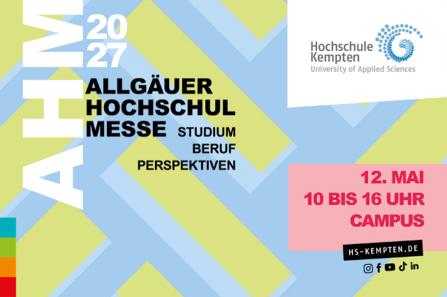 Allgäuer Hochschulmesse 2027: Studium, Beruf und Perspektiven